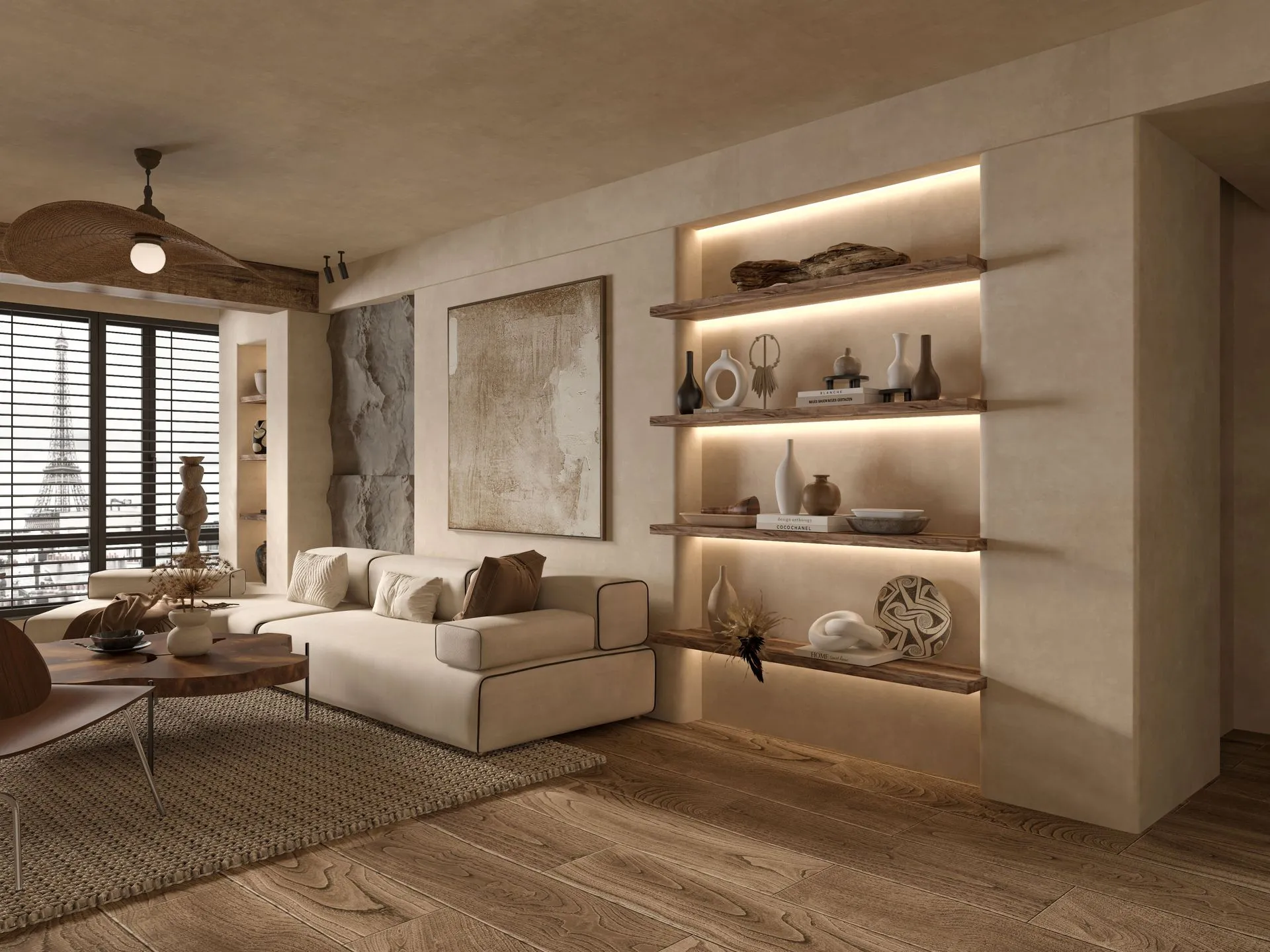 Complete furnished residence